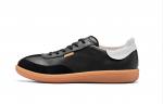 Ecco SS26 SOFT 11 Collection Low top German Army Trainers Women's Black 235813 - фото
