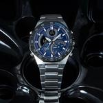 Часы digital-analog 'silver navy' Casio, серебряный - фото 4