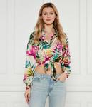 Рубашка Cropped fit Guess Jeans, мультиколор - фото