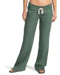Брюки Roxy из ткани "Oceanside", цвет Duck Green - фото