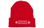 Chrome Hearts Шапка с логотипом, Red - фото