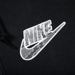 Толстовка Supreme x Nike Half Zip Hooded Sweatshirt 'Black', черный - фото 3