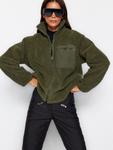Флисовая куртка Trendyol, Olive - фото 6