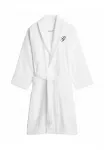 Халат с логотипом schalkragen, gesticktes Gant, Weiß - фото