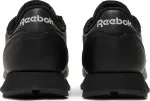 Кроссовки classic leather 'core black' Reebok, черный - фото 7