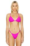 Верх бикини линдси Lspace, фуксия - фото
