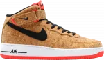 Кроссовки Nike Air Force 1 Mid 'Cork', загар - фото