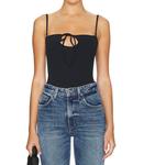 Боди-трансформер с завязками спереди черного цвета Fleur Du Mal - фото 2