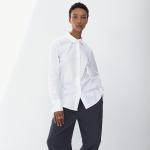 Рубашка H&M Cotton-blend, белый - фото 3