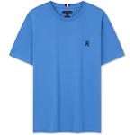 Футболка с вышитой монограммой TH Tommy Hilfiger, голубой - фото 20