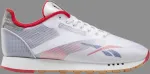 Кроссовки classic leather ati 'washed blue red' Reebok, белый - фото