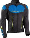 Куртка Ixon T-Rex для мотоцикла Текстильная, черно-сине-желтая - фото 2