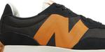 Кроссовки New Balance 327 'Black Orange', черный - фото 3