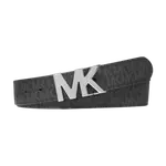 Ремень Michael Kors Reversible Logo Buckle, черный - фото 2