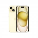 Смартфон Apple iPhone 15, 128 ГБ, (2 SIM), Yellow - фото