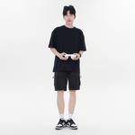 Футболка унисекс Double Star 88, белый/темно-синий - фото 3