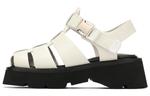 Candy Series Roman Sandals DAPHNE LAB, obsidian platform style - фото 4