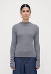 Джемпер Vero Moda Petite VMNANCY FUNNELNECK , Medium Grey Melange/Mottled Grey - фото