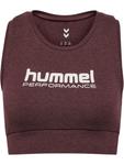 Спортивный топ Hummel Pulse, коричневый - фото
