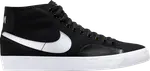 Кроссовки Nike Blazer Court Mid SB 'Black White', черный - фото 2