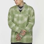 Мужская рубашка Badfive зеленая Lining, зеленый - фото 4