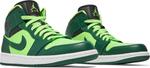 Кроссовки Air Jordan 1 Mid Hulk, зеленый - фото 8