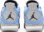 Кроссовки Air Jordan 4 Retro GS University Blue, синий - фото 6