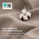 Комплект постельного белья Bedsure, 3 предмета, 200х200/80x80 см, хаки - фото 3