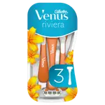 Gillette Venus Riviera женские бритвы, 3 шт/1 упаковка - фото 2