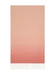 Кашемировый шарф с эффектом градиента Ferragamo, розовый - фото 3