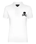 Рубашка поло ss Philipp Plein, белый - фото