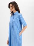 Marie Lund Платье-рубашка в синем цвете - фото 4