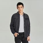 Lee Мужская рубашка черный серый цвет - фото 4