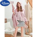 Disney Плед из флиса 150х100 см, серый, с капюшоном - фото 5