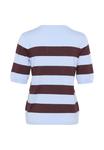 Футболка Kaffe LIZZA STRIPED, Windsurfer Fudge Wide Stripe/Blue - фото 6
