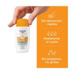 Тонированный солнцезащитный крем EUCERIN Fluido Hydro Protect SPF50+, Claro - фото 2