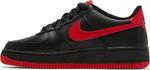 Кроссовки Nike Air Force 1 GS 'Bred', черный - фото 4