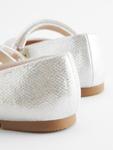 Балетки Next Ballet Flats, серебряный - фото 4