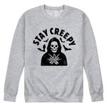 Мужской свитшот Stay Creepy Skeleton Licensed Character - фото