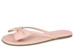 Сандалии TKEES Lily Oversized Bow, Ballet Pink - фото 7