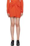Мини-юбка Natacha Isabel Marant Etoile, оранжевый - фото