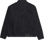 Куртка Supreme x New York Yankees Denim Trucker Jacket 'Washed Black', черный - фото 3