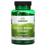 Экстракт Гинкго Билоба Swanson, 240 капсул - фото