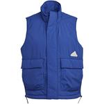 Утепленный жилет Adidas, синий - фото