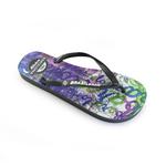 Женские пляжные шлепанцы Brasileras серые на резиновой подошве, серый - фото 2