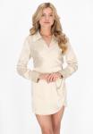 Платье usha Shirt dress, Cream/Grey - фото