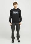 Толстовка с капюшоном GEDRUCKT Jack & Jones, черный - фото 3