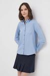 Хлопчатобумажную рубашку Mos Mosh, синий - фото 2