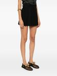 P.A.R.O.S.H. короткая юбка асимметричного кроя, черный - фото 3