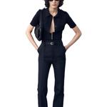 Джинсы женские Saint Laurent High-waist Straight, черный - фото 3
